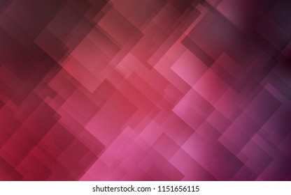 Light Pink, Red vector cover with stright stripes. Modern geometrical abstract illustration with Lines. Pattern for your busines websites.
