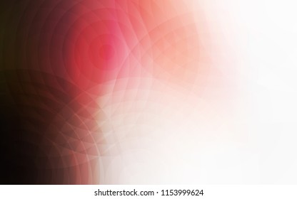 Light Pink, Red vector cover with spots. Glitter abstract illustration with blurred drops of rain. Beautiful design for your business advert.