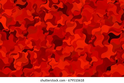 Light Pink, Red vector crooked abstract template. An elegant bright illustration with gradient. A new texture for your design.