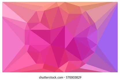 Light Pink Red vector diamond Pattern. Geometric Gemstone sample. Repeating template with a gem in center. Jewelry gems texture for your design. Pattern can be used for background.