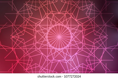 Light Pink, Red vector doodle bright background. Glitter abstract illustration with doodles and lines drawn by child. The best blurred design for your business.