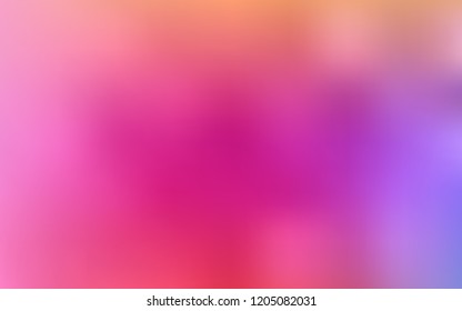Light Pink, Red vector glossy abstract backdrop. Brand new colored illustration in blurry style with gradient. A new texture for your design.