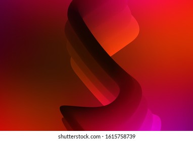 Light Pink, Red vector glossy abstract backdrop. Abstract colorful illustration with gradient. Background for a cell phone.
