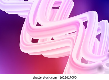 Light Pink, Red vector glossy abstract background. An elegant bright illustration with gradient. New design for your business.