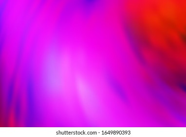 Light Pink, Red vector glossy abstract layout. Colorful illustration in abstract style with gradient. Elegant background for a brand book.