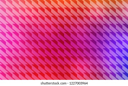 Light Pink, Red vector layout with flat lines. Blurred decorative design in simple style with lines. Pattern for your busines websites.