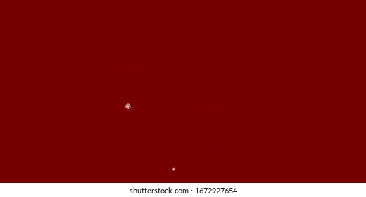 Light Pink, Red vector layout with circle shapes. Colorful illustration with gradient dots in nature style. Pattern for business ads.