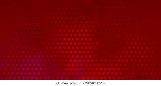 Light Pink, Red vector layout with circle shapes. Illustration with set of shining colorful abstract spheres. Pattern for wallpapers, curtains.