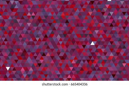 Light Pink, Red vector low poly pattern. Colorful abstract illustration with gradient. The elegant pattern can be used as part of a brand book.