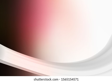 Light Pink, Red vector modern elegant layout. Abstract colorful illustration with gradient. Elegant background for a brand book.
