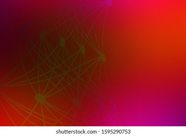 Light Pink, Red vector modern elegant layout. Colorful abstract illustration with gradient. Background for designs.