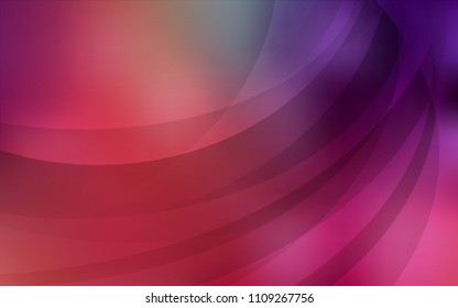 Light Pink, Red vector pattern with lava shapes. Colorful illustration in abstract marble style with gradient. A completely new template for your business design.