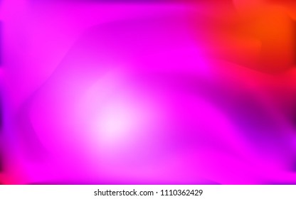 Light Pink, Red vector pattern with lamp shapes. An elegant bright illustration with gradient. A completely new template for your business design.