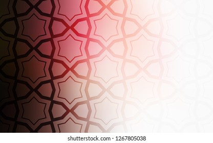 Light Pink, Red vector pattern with christmas stars. Modern geometrical abstract illustration with stars. Pattern for websites, landing pages.