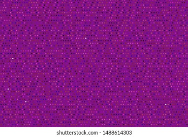 Light Pink, Red vector pattern with spheres. Modern abstract illustration with colorful water drops. New template for your brand book.