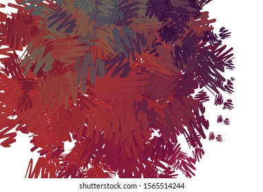 Light Pink, Red vector pattern with sharp lines. Glitter abstract illustration with colorful sticks. Pattern for your busines websites.