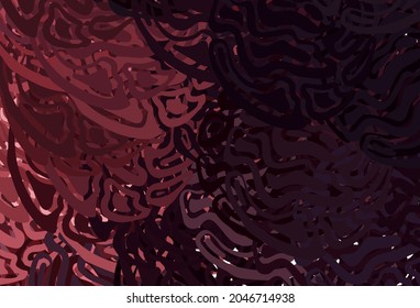 Light Pink, Red vector pattern with lines. A completely new colorful illustration in simple style. New composition for your brand book.
