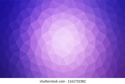 Light Pink, Red vector polygonal background. Creative geometric illustration in Origami style with gradient. Brand new design for your business.