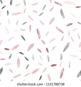 Light Pink, Red vector seamless cover with spots. Modern abstract illustration with colorful water drops. New design for ad, poster, banner of your website.