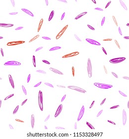Light Pink, Red vector seamless background with bubbles. Modern abstract illustration with colorful water drops. Pattern can be used for futuristic ad, booklets.