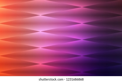 Light Pink, Red vector seamless cover in polygonal style. Decorative design in abstract style with rectangles. Pattern for design of fabric, wallpapers.