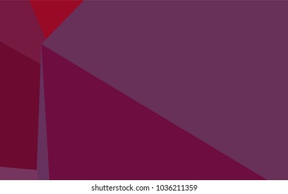 Light Pink, Red vector shining triangular background. Brand-new colored illustration in blurry style with gradient. A completely new design for your business.