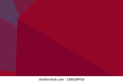Light Pink, Red vector shining triangular background. Brand-new colored illustration in blurry style with gradient. A completely new design for your business.