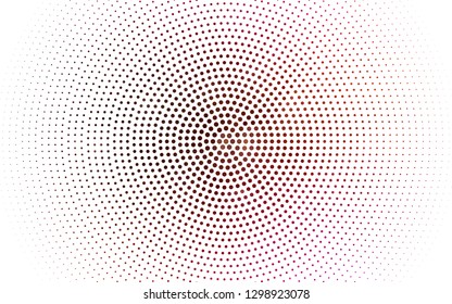 Light Pink, Red vector  template with circles. Beautiful colored illustration with blurred circles in nature style. Pattern for textures of wallpapers.