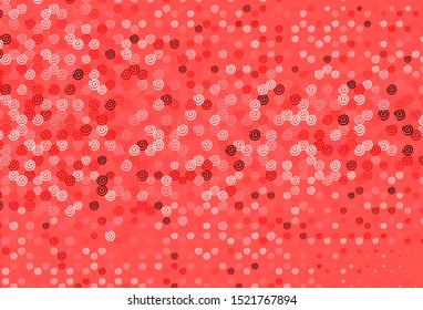 Light Pink, Red vector template with lines. A sample with colorful lines, shapes. Abstract design for your web site.