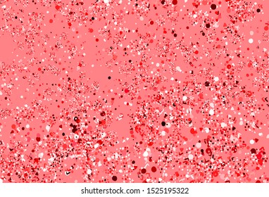 Light Pink, Red vector template with chaotic shapes. Illustration with colorful gradient shapes in abstract style. Best smart design for your business.