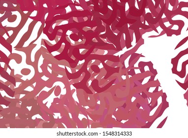 Light Pink, Red vector template with chaotic shapes. Simple colorful illustration with abstract gradient shapes. Background for a cell phone.