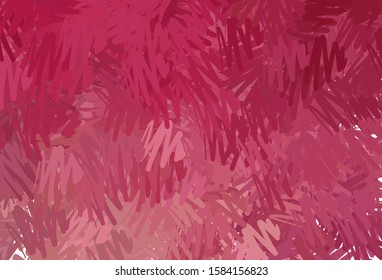 Light Pink, Red vector template with repeated sticks. Modern geometrical abstract illustration with Lines. Template for your beautiful backgrounds.