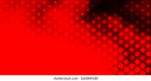 Light Pink, Red vector template in rectangles. Abstract gradient illustration with rectangles. Design for your business promotion.