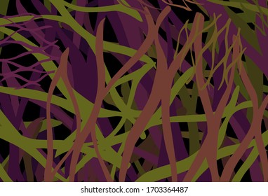 Light Pink, Red vector template with wry lines. A completely new colorful illustration in simple style. The best colorful design for your business.