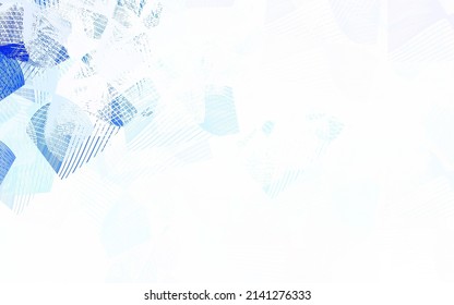 Light Pink, Red vector template with chaotic shapes. Simple colorful illustration with abstract gradient shapes. Modern design for your business card.