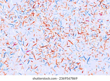 Light Pink, Red vector template with repeated sticks. Blurred decorative design in simple style with lines. Pattern for ad, booklets, leaflets.