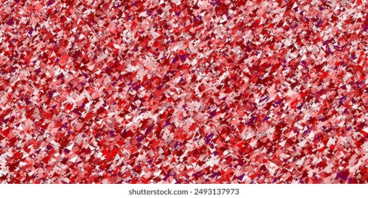 Rosa claro, Plantilla de Vector rojo con Formas triangulares. Formas triangulares con degradado colorido en estilo abstracto. Empieza a diseñar para inspirarte.