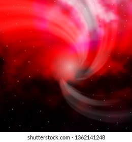 Light Pink, Red vector texture with beautiful stars. Decorative illustration with stars on abstract template. Pattern for wrapping gifts.