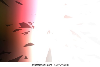 Light Pink, Red vector texture with colored lines. Modern geometrical abstract illustration with staves. Pattern for ads, posters, banners.