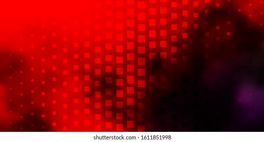 Light Pink, Red vector texture in rectangular style. Modern design with rectangles in abstract style. Template for cellphones.