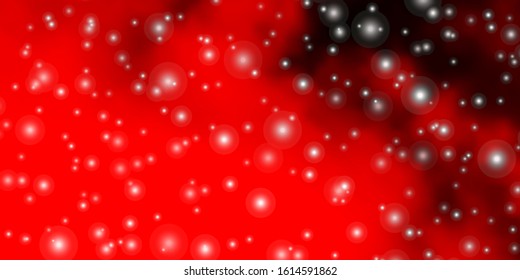 Light Pink, Red vector texture with beautiful stars. Modern geometric abstract illustration with stars. Best design for your ad, poster, banner.