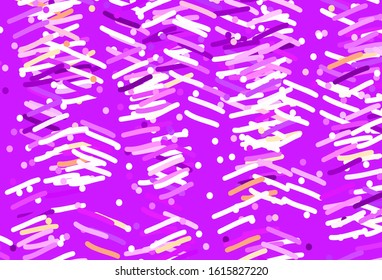 Light Pink, Red vector texture with colored lines. Blurred decorative design in simple style with lines. Smart design for your business advert.