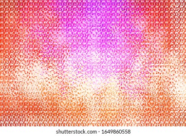 Light Pink, Red vector texture with disks. Beautiful colored illustration with blurred circles in nature style. Pattern for beautiful websites.