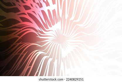 Light Pink, Red vector texture with colored lines. Modern geometrical abstract illustration with staves. Pattern for ads, posters, banners.