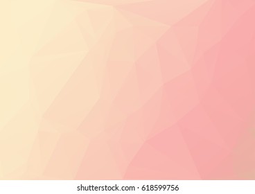 Light pink Seamless triangle Pattern, which consist of triangles. Geometric background in Origami style with gradient. Triangular design for your business.