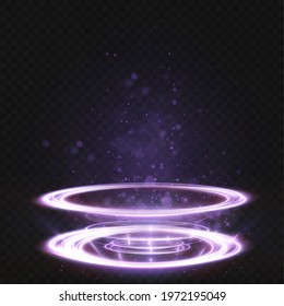 Light pink Twirl.
Curve light effect of pink line.
Luminous pink circle.
Light pink pedistal, podium, platform, table.
Vector PNG.