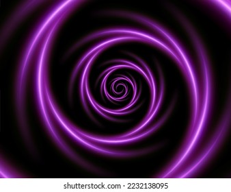  Hellrosa Twirl. Kurve des Lichteffekts der rosa Linie. Leuchtrosa Kreis. PNG Leichrosa Peardistal, Podium, Plattform, Tisch. Vektor PNG.