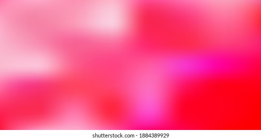 Light pink vector abstract blur pattern. Abstract colorful illustration in blur style with gradient. Multipurpose app design.