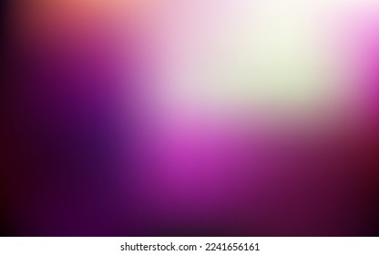 Light pink vector abstract blur drawing. Colorful illustration with gradient in halftone style. Multipurpose app design.