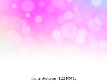 Light Pink vector abstract blurred template. An elegant bright illustration with gradient. The best blurred design for your business.